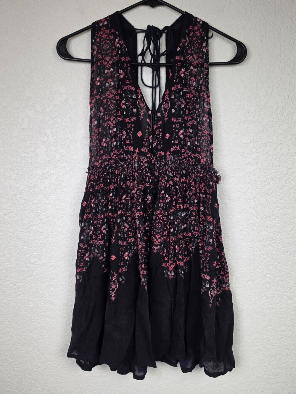 Free People Athena Floral Mini Dress
